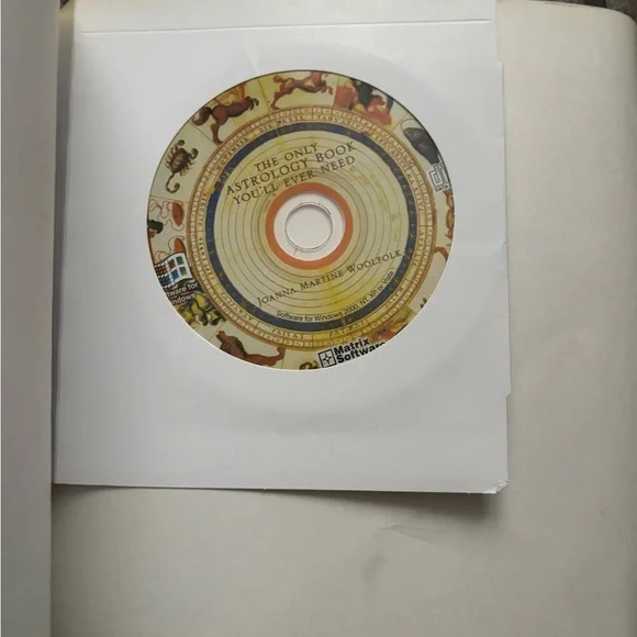 The Only Astrology Book You'll Ever Need Book & CD by Joanna Martine Woolfolk - Picture 3 of 8